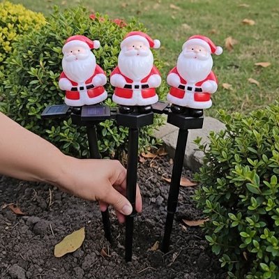 Décoration de noël extérieur | Lumineuse Résistante - Déco Jardin Soleil