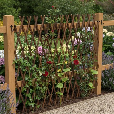 Treillis en bois | Jardin Élégant - Déco Jardin Soleil