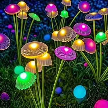 ECLAIRAGE EXTERIEUR LED | CHAMPIGNONS - Déco Jardin Soleil