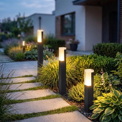 LUMINAIRE EXTERIEUR SUR PIED | ALUMINA - Déco Jardin Soleil