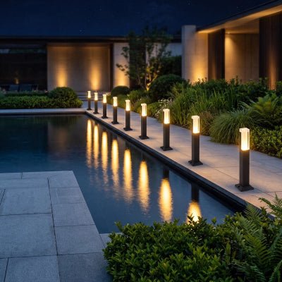 LUMINAIRE EXTERIEUR SUR PIED | ALUMINA - Déco Jardin Soleil