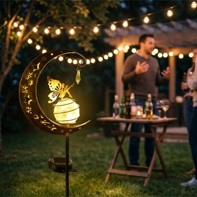 LUMINAIRE EXTERIEUR SUR PIED | LUNE - Déco Jardin Soleil