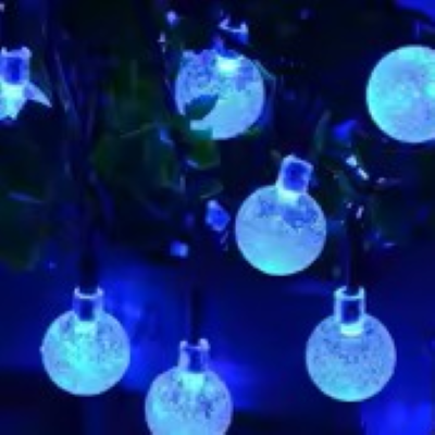 Guirlande lumineuse exterieur couleur bleu