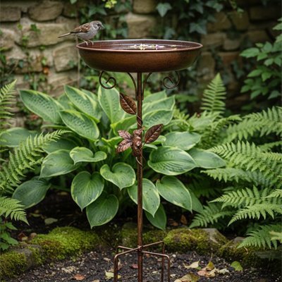 Bain oiseau | Élégant - Déco Jardin Soleil