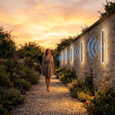 ECLAIRAGE EXTERIEUR MURAL | DETECTEUR - Déco Jardin Soleil