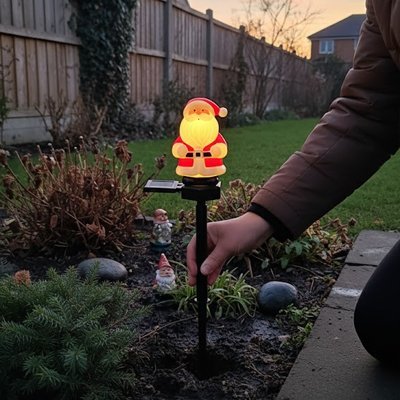 Décoration de noël extérieur | Lumineuse Résistante - Déco Jardin Soleil