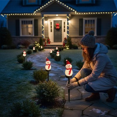 Décoration noël extérieur | Résistante Intempéries - Déco Jardin Soleil