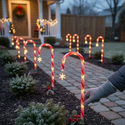 Décoration noël extérieur | Féérique - Déco Jardin Soleil