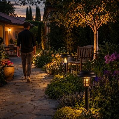 ECLAIRAGE EXTERIEUR LED | MOUSTIKA - Déco Jardin Soleil