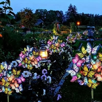 ECLAIRAGE EXTERIEUR LED | PAPILLONS - Déco Jardin Soleil