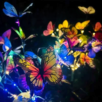 ECLAIRAGE EXTERIEUR LED | PAPILLONS - Déco Jardin Soleil