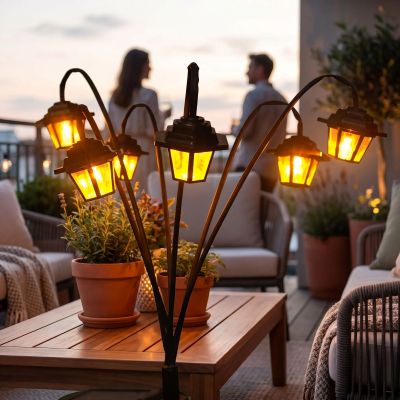 ECLAIRAGE EXTERIEUR LED | RETRO - Déco Jardin Soleil