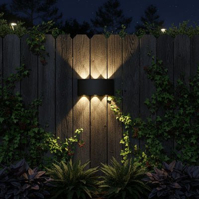 Éclairage extérieur mural | Mégantic - Déco Jardin Soleil