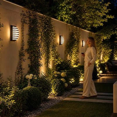 ECLAIRAGE MURAL EXTERIEUR | ZEBRA 30W - Déco Jardin Soleil