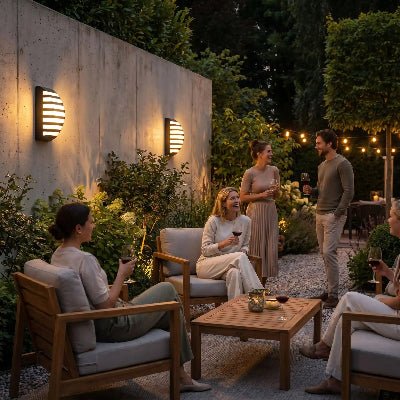 ECLAIRAGE MURAL EXTERIEUR | ZEBRA 30W - Déco Jardin Soleil