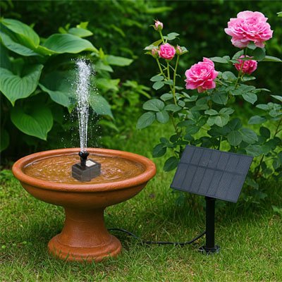 Fontaine solaire | Écologique - Déco Jardin Soleil