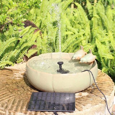 Fontaine solaire | Écologique - Déco Jardin Soleil