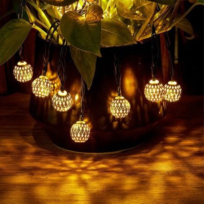 Guirlande lumineuse extérieur | Marocaine - Déco Jardin Soleil