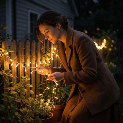 Guirlande lumineuse | Délicate - Déco Jardin Soleil