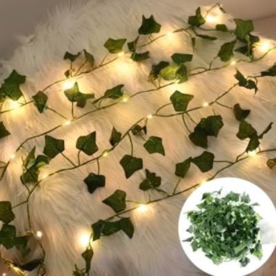 Guirlandes solaires extérieures | Lierres - Déco Jardin Soleil