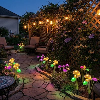 ECLAIRAGE EXTERIEUR LED | CHAMPIGNONS - Déco Jardin Soleil