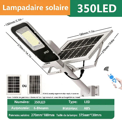lampadaire exterieur 350 LED specifications
