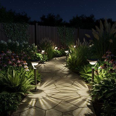 Lampe solaire exterieur | Écologique Autonome - Déco Jardin Soleil