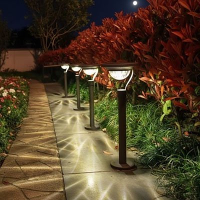 Lampe solaire exterieur | Écologique Autonome - Déco Jardin Soleil