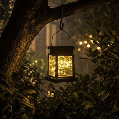 LANTERNE EXTERIEUR SOLAIRE | MICRO LED - Déco Jardin Soleil