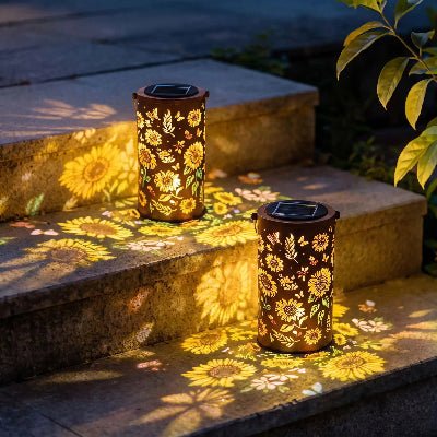 LANTERNE SOLAIRE EXTERIEUR | TOURNESOL - Déco Jardin Soleil