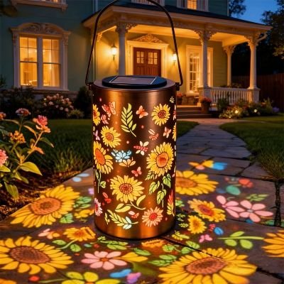 LANTERNE SOLAIRE EXTERIEUR | TOURNESOL - Déco Jardin Soleil