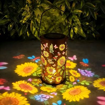 LANTERNE SOLAIRE EXTERIEUR | TOURNESOL - Déco Jardin Soleil