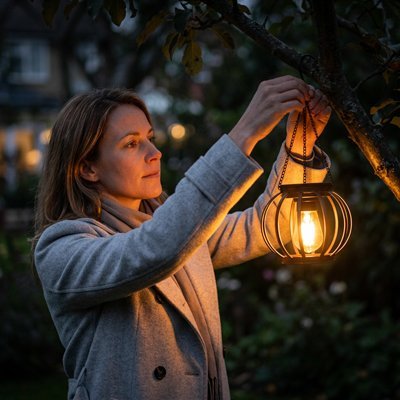 Lanterne solaire extérieur | Lennox - Déco Jardin Soleil