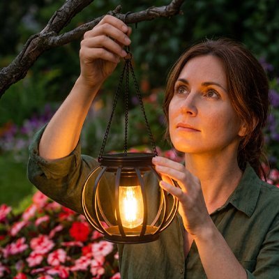 Lanterne solaire extérieur | Lennox - Déco Jardin Soleil