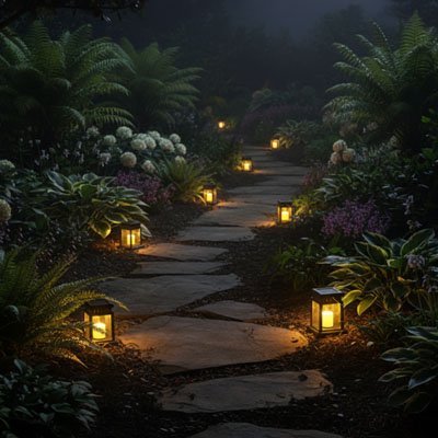 Lanterne solaire | Écologique - Déco Jardin Soleil