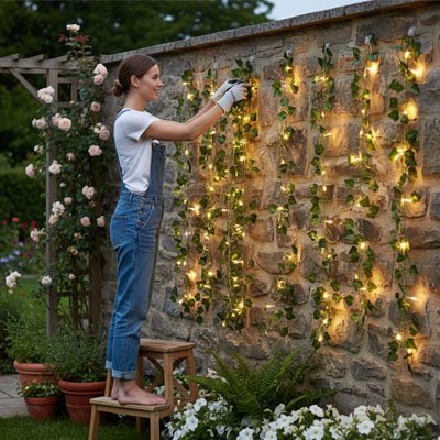 Lierre artificiel | Ultra - réaliste - Déco Jardin Soleil