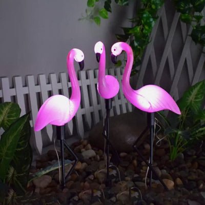 LUMINAIRE EXTERIEUR SOLAIRE | FLAMANTS - Déco Jardin Soleil