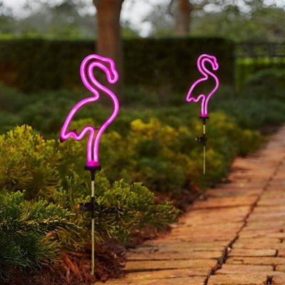 LUMINAIRE EXTERIEUR SOLAIRE | FLAMANTS - Déco Jardin Soleil