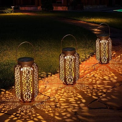 Lanterne solaire extérieur | Rétro - Déco Jardin Soleil