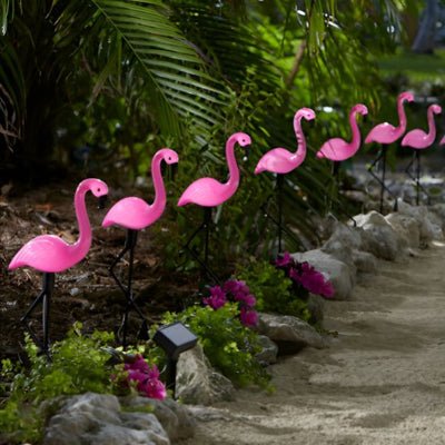 LUMINAIRE EXTERIEUR SOLAIRE | FLAMANTS - Déco Jardin Soleil