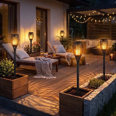 LUMINAIRE EXTERIEUR | TORCHE - Déco Jardin Soleil
