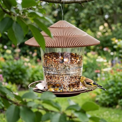 Mangeoire pour oiseaux | Robuste et Facile - Déco Jardin Soleil