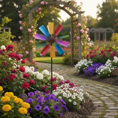 Moulin vent | Décoratif Jardin - Déco Jardin Soleil