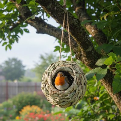 Nichoir oiseau | Écologique et Résistant - Déco Jardin Soleil