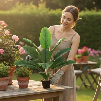 Plante artificielle | Réaliste sans entretien - Déco Jardin Soleil
