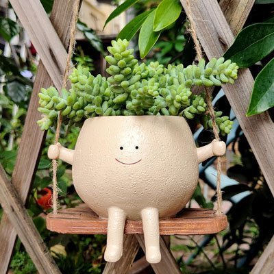Pot de fleur suspendu | Design Vertical - Déco Jardin Soleil