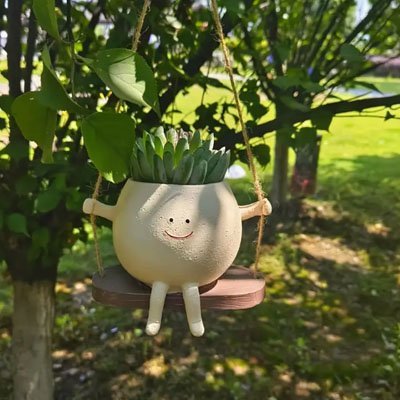 Pot de fleur suspendu | Design Vertical - Déco Jardin Soleil