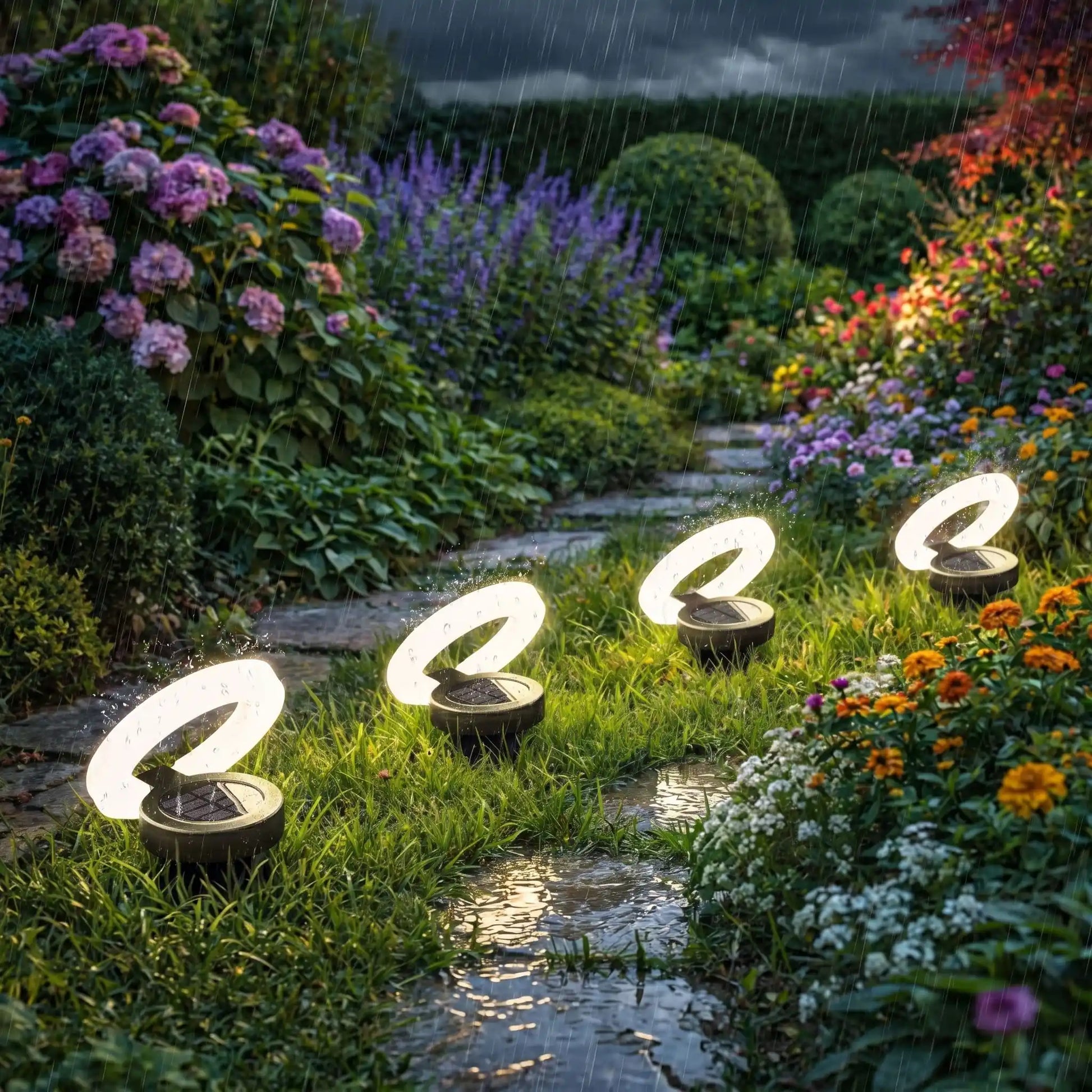 TERRASSE ECLAIRAGE EXTERIEUR | SATURNE - Déco Jardin Soleil