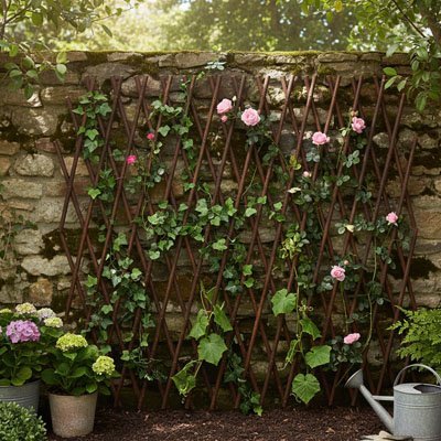 Treillis en bois | Jardin Élégant - Déco Jardin Soleil